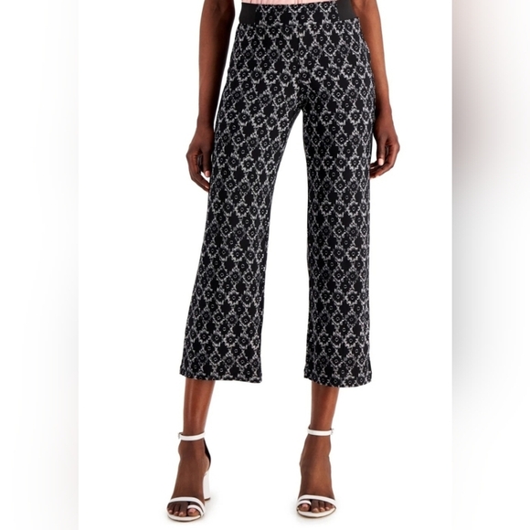 INC International Concepts Pants - INC International Concepts Stretch Palazzo Cropped Ankle Pants PXL Petite XL